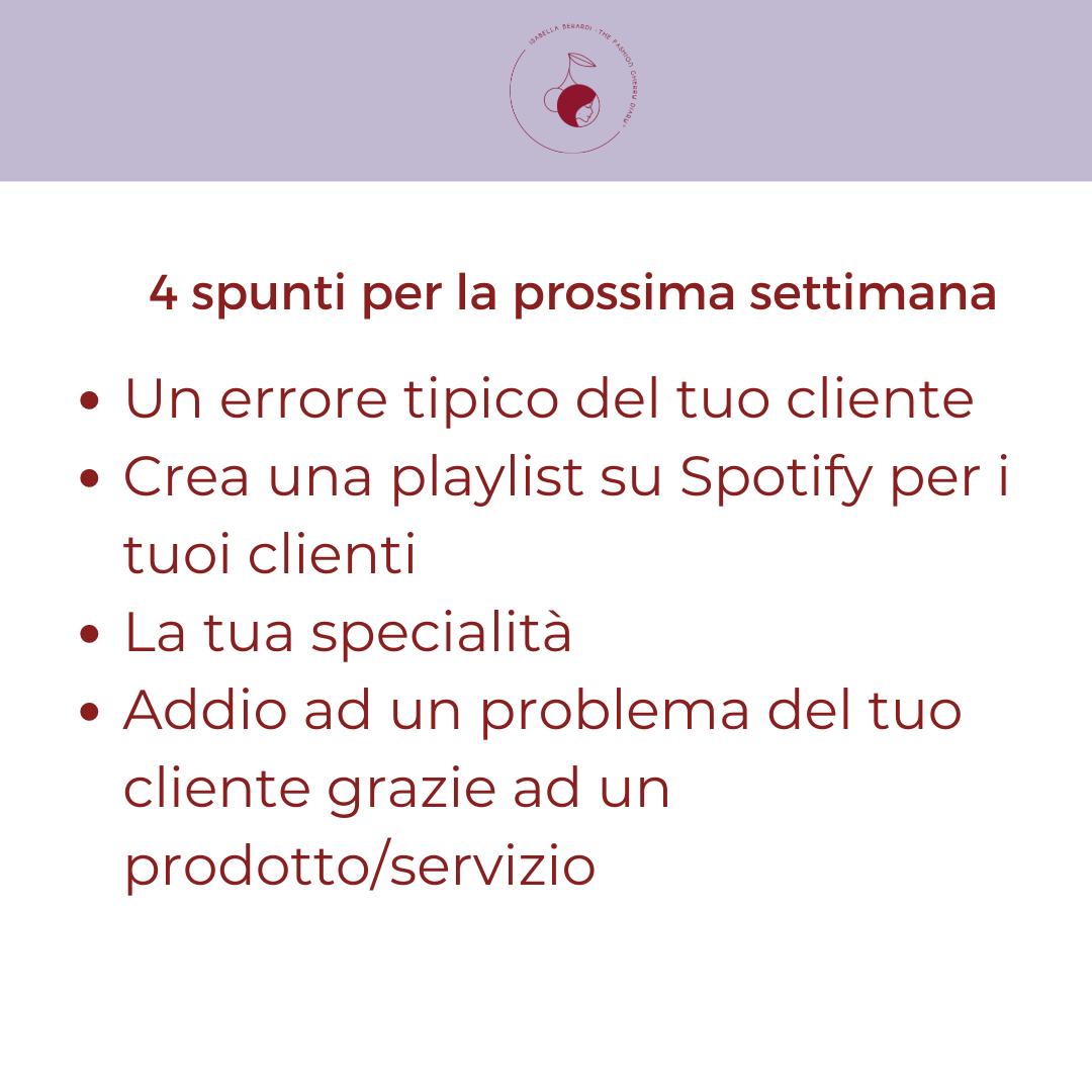 The Fashion Cherry Diary - 4 spunti per i tuoi psot