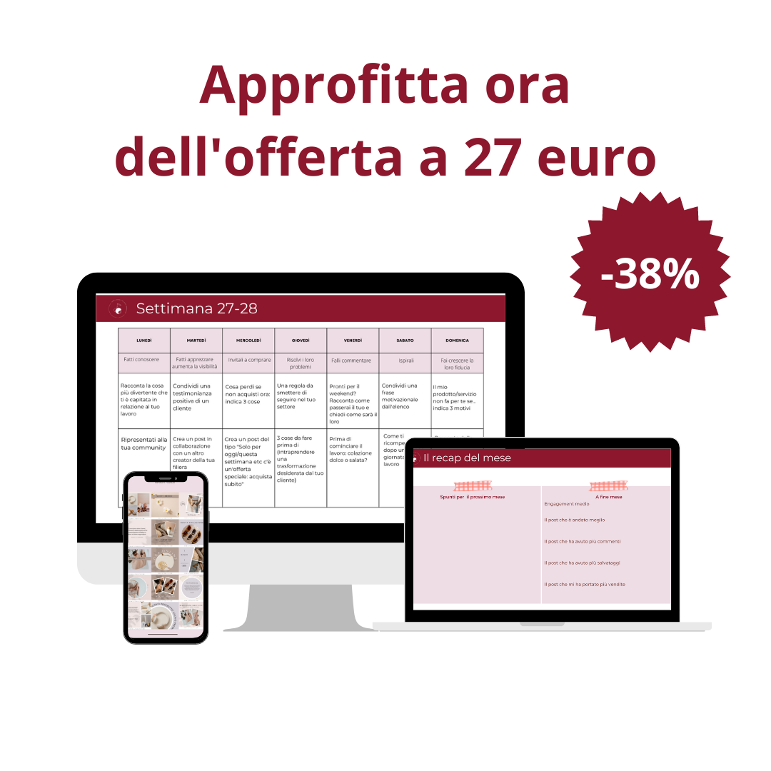 Cosa riceverai con questa offerta - The Fashion Cherry Diary Isabella Berardi