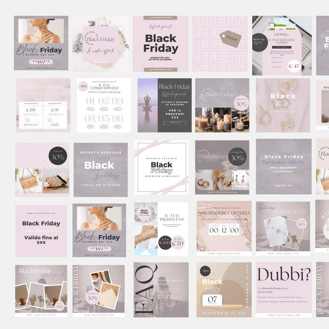 The Fashion Cherry Diary - Template Canva - collezione Sofisticata