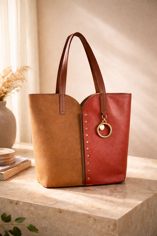 Borsa ambientata in location lifestyle